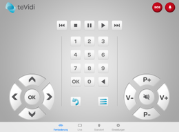 teVidi Remote iOS App
